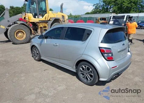 2020 Chevrolet Sonic Fwd Lt 5-Door from USA, damaged, VIN 1G1JD6SB2L4103288